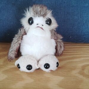Star Wars Porg and Attached Porglets Plush Stuffed Animals